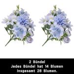 Kunstboeket, kunstbloemen zoals echte bloemen, , hortensia, bloemstukken, decoratie, kernstuk, bruiloft, boeket 1018