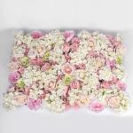 Simulationsblumenwand, Blumenreihe, Hochzeitshintergrund, Blumenwandbild, Wand, Künstliche Blumendekoration, Rose, Künstliche Blumenwand Für Kulissen, Hochzeit, Wanddekoration, 