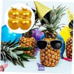8 STK Simulierter Goldener Apfel Äpfel Tafelaufsatz Gefälschte Äpfel Emuliertes Fruchtmodell Mini Künstlich Simulierte Äpfel Realistische Goldene Äpfel Lebensechte Frucht Sch