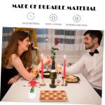 Ornamente Künstlicher Blumenstrauß Pflanzen dekor Dekorationen für Hochzeitszeremonien Fengshui bürodeko büro Dekoration Love Rosenstatue aus Kristall Kristallrose schmücken