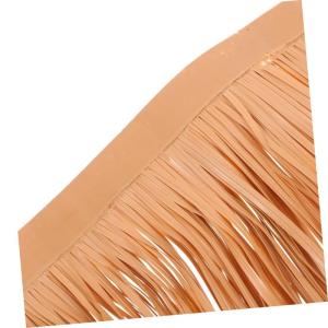 5 Stück Strohdekoration Rasendekoration DIY Strohdach Simulation Stroh Ornament Lebensecht Stroh Für Vogelscheuche Kostüm Simulation Strohdach Für Garten Synthetisches