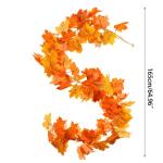 Hängende Rebe Girlande künstliche Herbst Laub Girlande Thanksgiving Dekor Hause