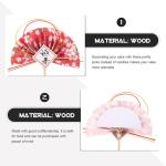 2St Blumenstab würfelunterlage einhelll zweige famaliguy die bescherung Popular Cupcake-Kuchen-Picks japanische Accessoires Blumenpflücker fächerförmige Spitzhacke hölzern Ro