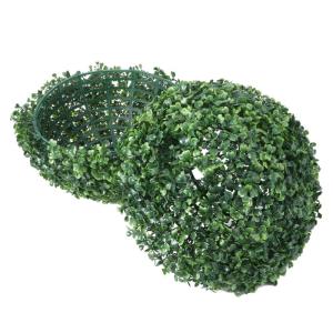 1Stk Simulierter Mailänder Ball deckenverkleidung Artificial Plants Indoor Runde künstliche Pflanzenkugeln Topiary-Kugeln hängen nachgemachter Grasball Pflanzenkugelverzierung