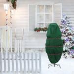 Aufrechte Weihnachtsbaum-Aufbewahrungstasche, Behälter, dekorative Weihnachtsbaum-Abdeckung mit Reißverschluss für den Innenbereich, Weihnachtsbaum, M