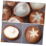 4 Stück Simulierte Shiitake Pilze Multifunktionale Foto Requisite Mini Pilz Dekoration Zubehör Für Den Schreibtisch Künstliche Pilze Interessante Gefälschte Pilze