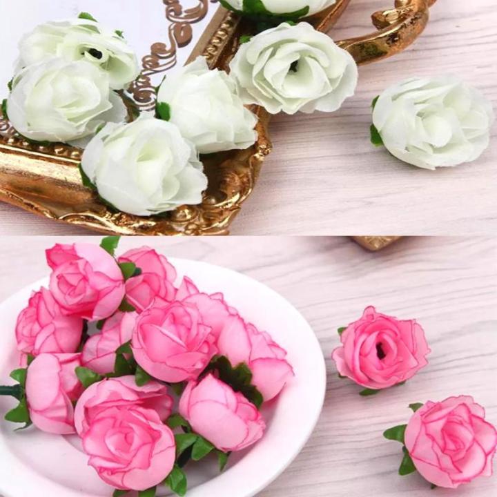 , bloemen, rozenkoppen, , kleine decoratie, voor bruiloft, feest, decoratie, knutselen, 100 stuks