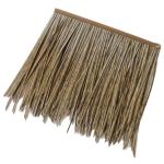 Fake Thatch Simulation Kunststoff Thatch Fliesen PVC Thatch Dekoratives Dach Kunststoff Thatch Schuppen Farm Sun-Proof und wärmeisolierend Strohdach künstliche Thatch