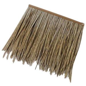 Fake Thatch Simulation Kunststoff Thatch Fliesen PVC Thatch Dekoratives Dach Kunststoff Thatch Schuppen Farm Sun-Proof und wärmeisolierend Strohdach künstliche Thatch