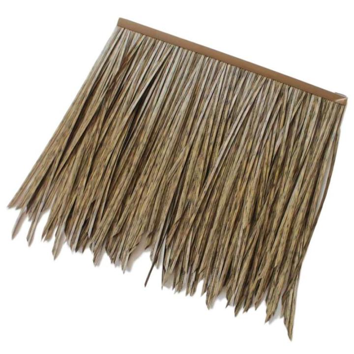 Fake Thatch Simulation Kunststoff Thatch Fliesen PVC Thatch Dekoratives Dach Kunststoff Thatch Schuppen Farm Sun-Proof und wärmeisolierend Strohdach künstliche Thatch