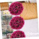 2 Stück Eukalyptus Grasball Künstliche Graspflanze Dekorative Bälle Hängende Grasbälle Dekorative Hängebälle Künstliche Formschnitt Kugel Für Draußen Hängende Anhänger