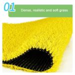 Kunstrasen Kunstrasen Kunstrasen hochdichter Kunstrasen Kunstrasenmatte für Haustiere Outdoor dekorativer Hochzeitsteppich in Gartenfarbe 3 cm hoch (Farbe: Gelb Größe: