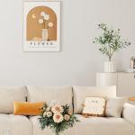 Kunstmatige olijfboom, 60 cm, , grote kunstolijfboom, kunstboom, ziet eruit als echt voor woonkamer, slaapkamer, kantoor, decoratie