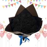 Kunstboeket, glitterrozenboeket, voor altijd, bruidsboeket, woondecoratie voor vriendin, verloofde