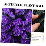 4 Stück Eukalyptus-grasball Künstliche Grünpflanzen-dekorationskugeln Decke Grasball Lavendel Formschnitt Ball Simulation Formschnittbälle Künstliche Zimmerpflanzen Plastik Vi