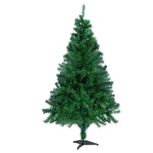 Kunstkerstboom Nordmann-spar 180 cm, 600 takken, dennenboom klein, spuitgieten, groen, Cushhom