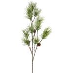 Kerstdennentak, groen, 87 cm, kunstdennentak met natuurgetrouwe dennenappels en naalden, kerstdecoratie, tafeldecoratie voor Kerstmis, kerststuk