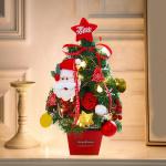 Kerstboom met verlichting 50 cm lichtketting kerstboom mini kerstboom kunstmatige kerstboom kerstdecoratie tafel kerstboom kerstcadeaus
