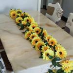 2 stuks nebloemenslinger, , wijnstok, kunstzijde, , hangende wijnstokken, voor balkon, tuin, bruiloft, decoratie