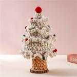 Künstlicher Weihnachtsbaum Tannenbaum Christbaum Tanne Unecht Weihnachtsdeko, Naturgetreue Spritzguss Elemente Christbaumschmuck (Beige,Ball)