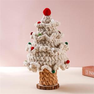 Künstlicher Weihnachtsbaum Tannenbaum Christbaum Tanne Unecht Weihnachtsdeko, Naturgetreue Spritzguss Elemente Christbaumschmuck (Beige,Ball)
