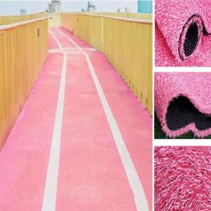 Kunstrasen, Kunstrasen, 2,5 cm Florhöhe, Grasteppich mit Entwässerungslöchern, Kunstrasenmatte, verschleißfeste, rutschfeste Gartenrasenrolle für Haustierspielplätze (Farbe: 