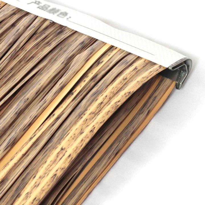 Kunststrotegels, kunststof stro houten huis paviljoen dak decoratief gesimuleerd stro vlamvertragend anti-aging (kleur: 10 stuks, maat: 50 x 50 cm)