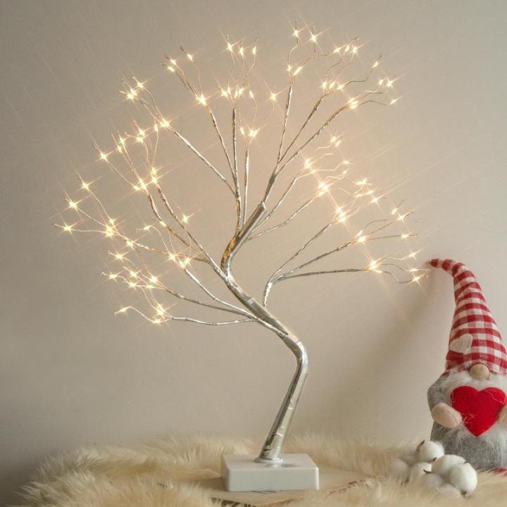 Lichtboom lichttakken voor binnen, 108 warmwitte leds, boompjes, bonsai-licht, decoratie, verstelbare takken, USB/batterijvoeding, boomlamp, decoratieve boom, verlicht boomverlicht