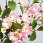 Hortensie, künstliche Blume, einzelne künstliche Hortensie, Blumenstrauß, Blumenarrangement, Dekoration für Zuhause, DIY, Hochzeit, Tafelaufsatz (Rosa)