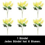 35 cm kunstmatige hyacinten bloemen 6 stuks kunstmatige decoratie voor huis keuken badkamer slaapkamer tafelopzetstuk bruiloftsdecoratie 1410
