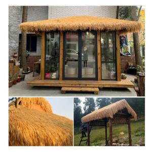 LYRWISHLTD Simulation Thatch Kunststoff Thatch Dekoration Fake Thatch Dauerhafter Pavillon Bauernhaus Traufe Dekoration Palm Thatch Fake Thatch (Size : 20pcs)