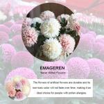8 stuks boeket, , boeket, decoratie, roze, oranje, wit, paars, dahliabloem, hortensia, voor decoratie, bruiloft, huis, kantoor, feest, café