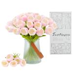 Kunstmatige tulpen (roze, 15 stuks)