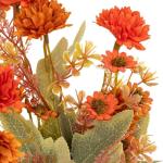 Atmosphera - Künstlicher herbststrauß Pery h33cm - orange