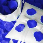 1200 stuks rozenblaadjes, kunstrozenblaadjes, rozenblaadjes, blauw, bruiloft, Valentijnsdag, tafelopzetstuk, verjaardag, romantische sfeer