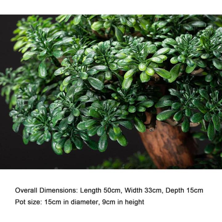 Künstlicher Bonsai-Baum Bonsai-Baum, künstlicher Wacholder-Bonsai, künstlicher Bonsai-Baum, Dekor, Schreibtischpflanzen for Zuhause, Büro, Vitrine, Innendekoration, Desktop-Dis