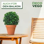 Decoratieve buxusboom selectie 8-55 cm kunstbuxusbal bal kunstmatige planten plant boekbal kunstplant, diameter: 13 cm