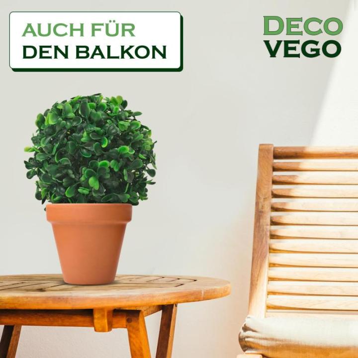 Decoratieve buxusboom selectie 8-55 cm kunstbuxusbal bal kunstmatige planten plant boekbal kunstplant, diameter: 13 cm