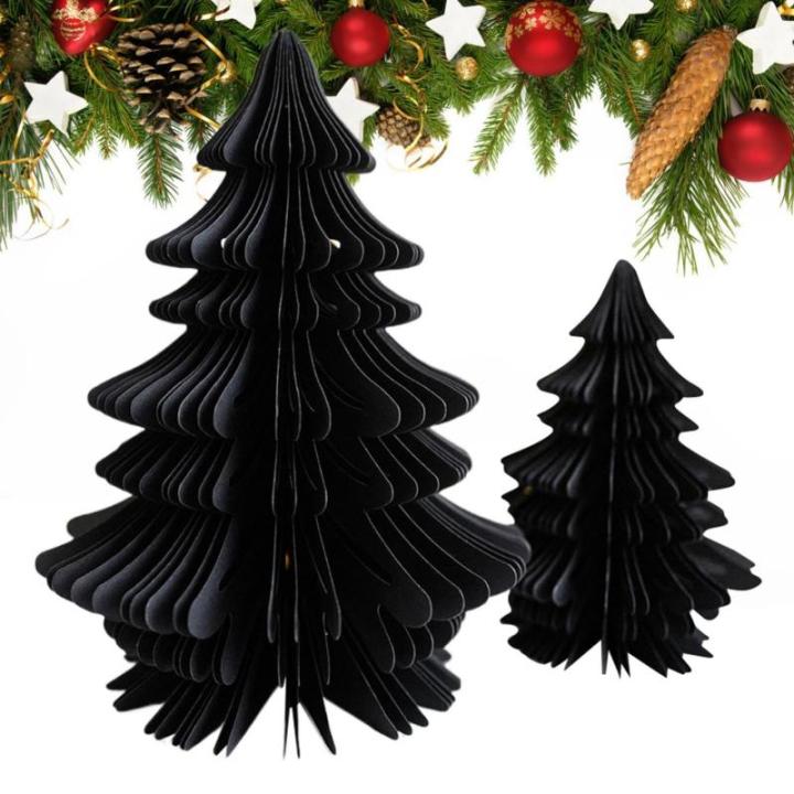 Kerstboom van papier knutselen – handgemaakte kerstdecoratie | opvouwbaar tafelopzetstuk, papieren decoraties met meerlaags design, perfect voor feesten en feestelijke gelegenhed