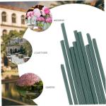 4 Sätze Blütenstiel Gefälschter Blumenstiel Dekorative Blumen Blumenstab Selber Machen Blumenstab Für Party Drähte Blumenstiele Handwerkliche Zweige Plastik Green 11 Stück * 