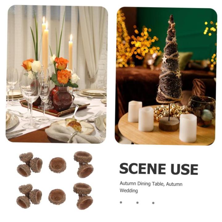 300 STK natürliche Eichel weihnachtsdeko Christmas Decorations weihnacjtsdeko Weihnachten Dekoration Fallen Vase Eichelfüller trockene Eichelverzierung Eichelschale Eichel Handwe