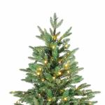 Künstlicher Weihnachtsbaum aus Aspen-Tanne mit Metallständer, voller Weihnachtsbaum, Weihnachts-Weihnachtsbaum für Zuhause, Büro, Party, Innendekoration, saisonale Innendekorat