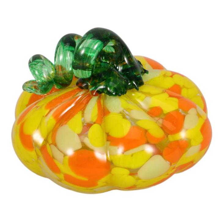 2St Kürbishandwerk Halloween Dekoration Herbst Dekoration Kürbis Mitbringsel Kürbis-Tischdekoration Kürbis-Requisite bastelset Tischdekoration für Zuhause Szenenlayout Glas