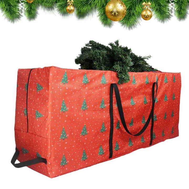 Weihnachtsbaumaufbewahrung - Weihnachtsbaum Tasche Extra Groß, Weihnachtsbaum-Aufbewahrungstasche mit 4 Griffen und breiter Öffnung | Weihnachtsbaum-Aufbewahrungstasche für 4 Fu