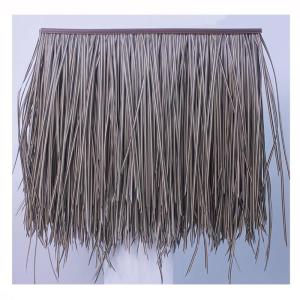 Künstliche Strohfliesen, Kunststroh, PE-PVC-Kunststoff, Künstliches Strohdach, Antikziegel, Natürliche Palmenstrohrollen, Tiki-Dach, Dekorative Gartenlandschaft (Color : Yellow 