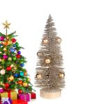 Kerstbomen voor op tafel, kerstboom, miniatuur dennen kerstbomen, NI dennenboom klein, NI groene kerstboom met sneeuweffect, tafeldecoratie