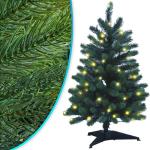 Kerstboom -Xmas Premium 85 cm met LED Fairy Lights - Kunstmatige volledig PE dennenboom van 100% spuitgegoten - bedrieglijk echte kunstboom - B1 moeilijk ontvlambaar