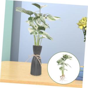 Büro künstliche Pflanze lebendige Kunstpflanze lebendiges Monstera-Dekor Baum bücherregal Dekoration buchregal Dekoration lebendige gefälschte Pflanze zartes Pflanzendekor Plas