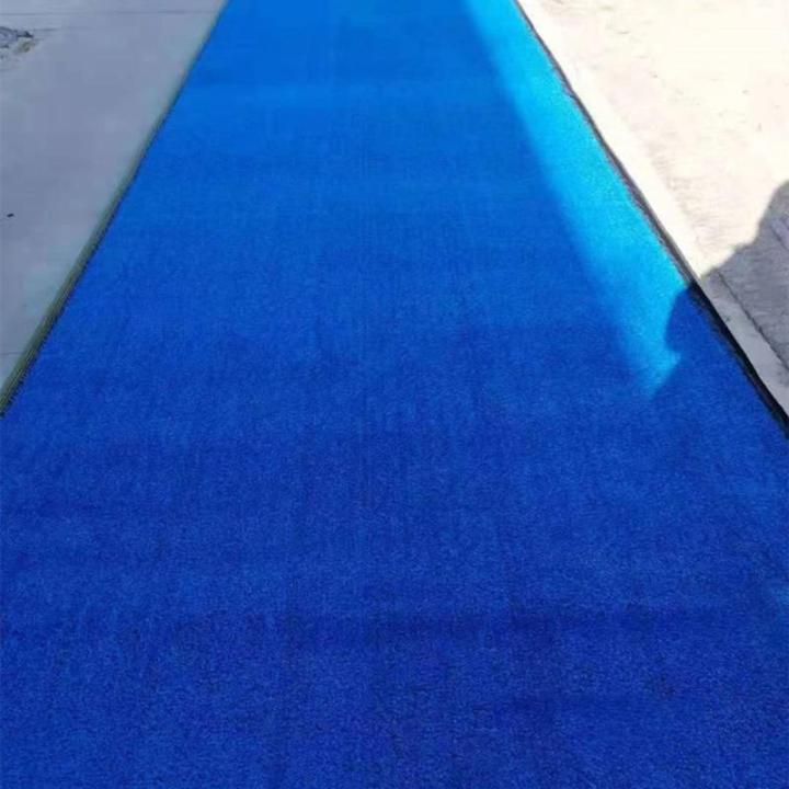 Kunstrasen 78,7 Zoll Blauer Kunstrasen, Grasstärke 20 mm, Dicker Synthetischer Rasenbalkonteppich, Perfekt für den Innen- und Außenbereich, Kunstrasenteppich (Größe: 2 x 3 m)