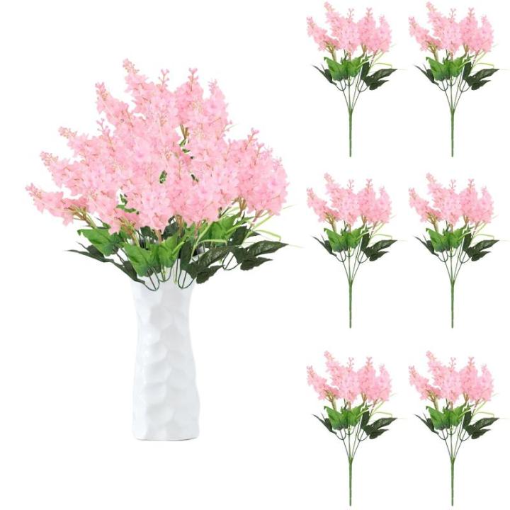 , hyacint, 35 cm, , 6 stuks, kunstplanten, , planten voor thuis, tuin, bruiloft, tafel, decoratie, 1411